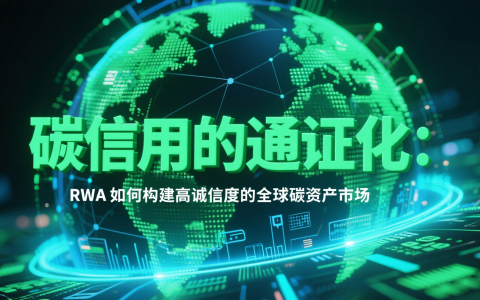 碳信用的通证化：RWA 如何构建高诚信度的全球碳资产市场