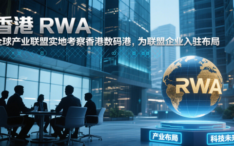 香港 RWA 全球产业联盟实地考察香港数码港，为联盟企业入驻布局