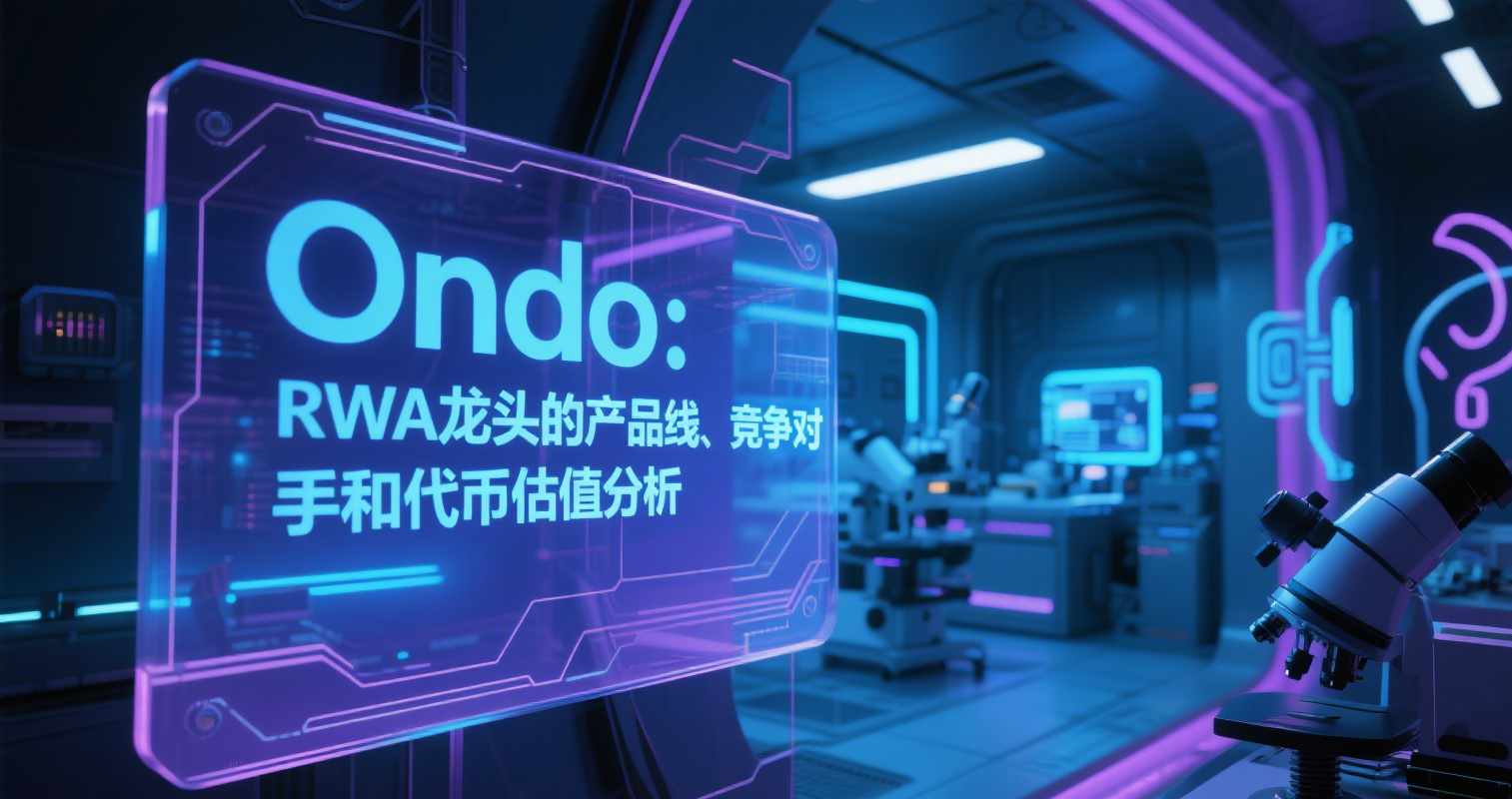 Ondo：RWA 龙头的产品线、竞争对手和代币估值分析