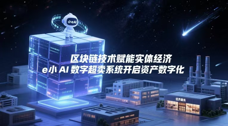 区块链技术赋能实体经济 小e AI数字超卖系统开启资产数字化