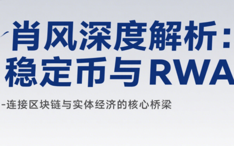 肖风深度解析：稳定币与RWA——连接区块链与实体经济的核心桥梁