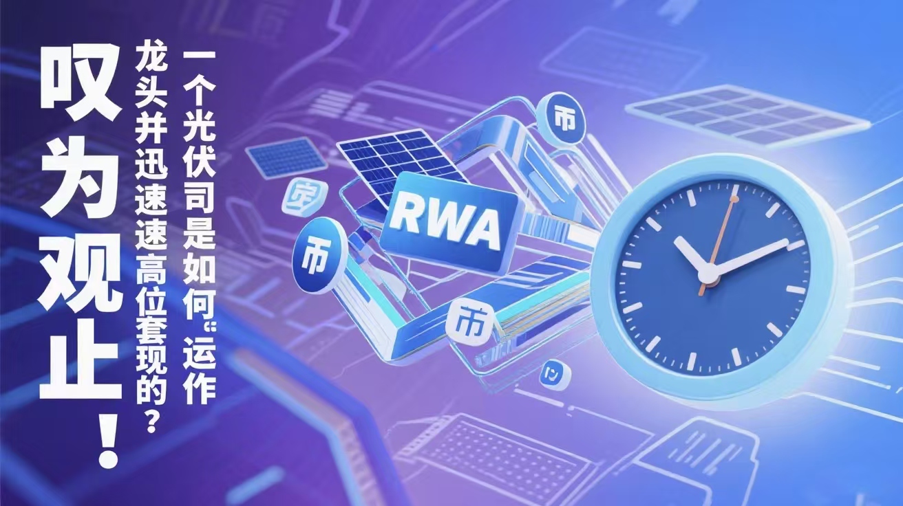 叹为观止！一个光伏公司是如何“运作”成稳定币RWA龙头并迅速高位套现的？