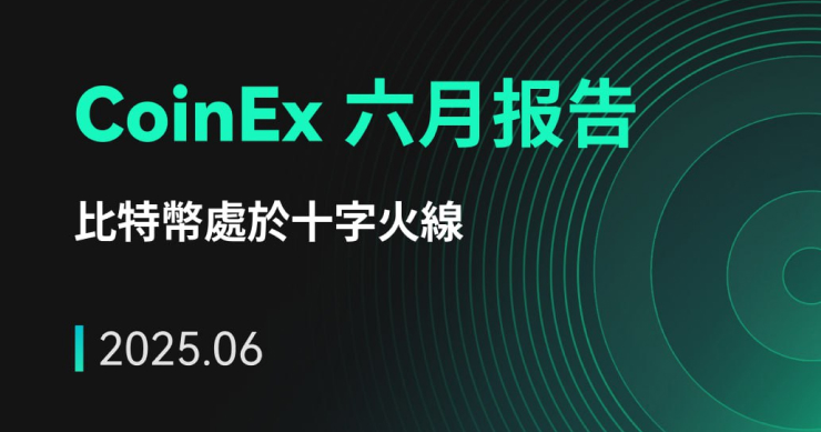 CoinEx 研究院 2025 年 6 月报告：比特币处于十字火线