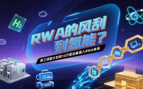 RWA 的风刮到氢能？新工绿氢计划将 10 万套设备接入 RWA 体系