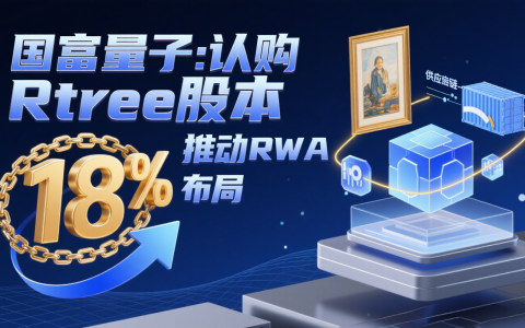 国富量子：认购 Rtree 股本 18% 推动 RWA 布局