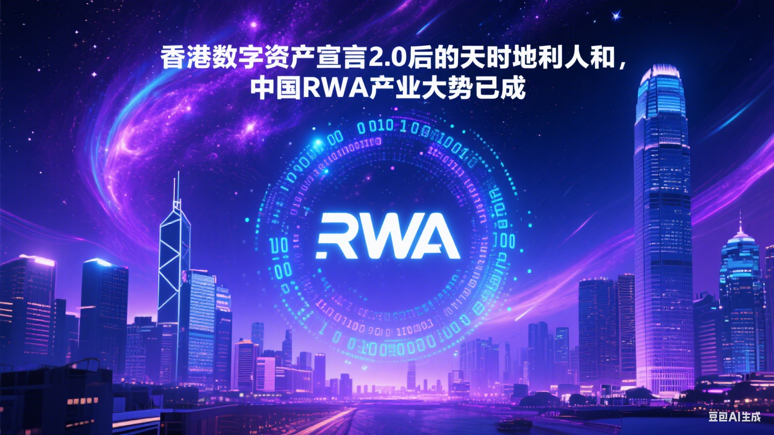 香港数字资产宣言2.0后的天时地利人和，中国RWA产业大势已成