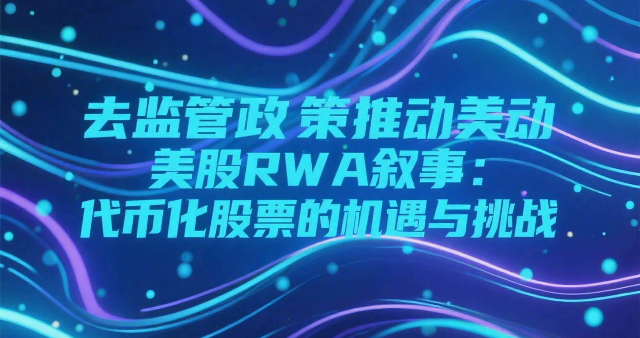 去监管政策推动美股RWA叙事：代币化股票的机遇与挑战