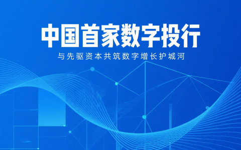 中国首家数字投行！与先驱资本共筑数字增长护城河！
