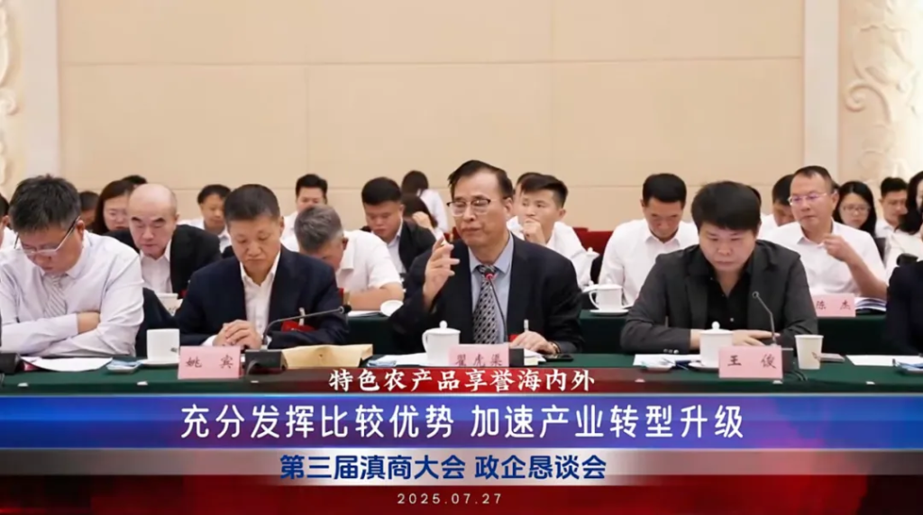 RWA 研究院发起人龙典受邀出席第三届滇商大会政企恳谈会，并发言建议
