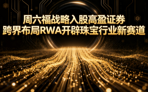 周六福战略入股高盈证券 跨界布局 RWA 开启珠宝行业数字化新篇​