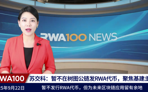 苏交科：暂不在树图公链发RWA代币，聚焦基建主业