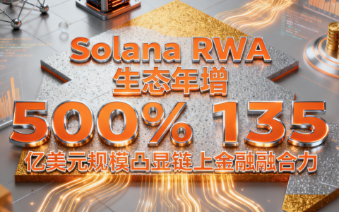 Solana RWA 生态年增 500% 135 亿美元规模凸显链上金融融合力​
