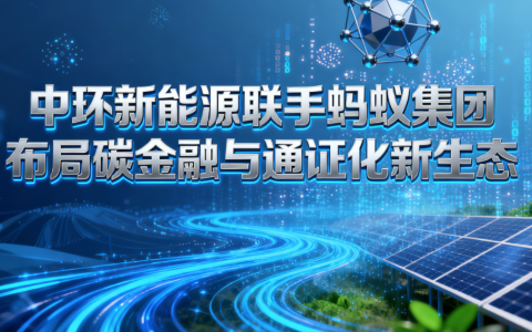 中环新能源联手蚂蚁集团布局碳金融与通证化新生态